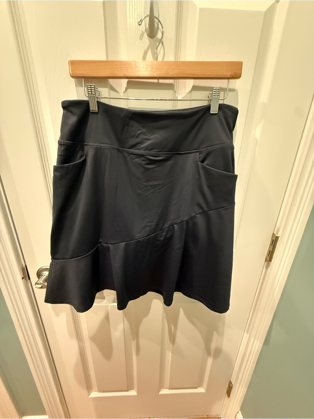 Baleaf Black A-Line Active Skirt with Pockets
